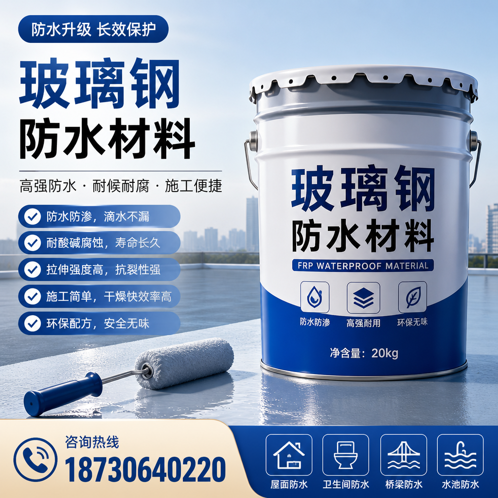 专家解析：玻璃钢防水材料的市场前景分析在 鞍山
